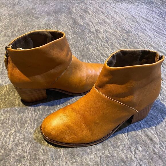 Toms Carpe Diem Booties Size 8.5 Brown - Picture 3 of 8